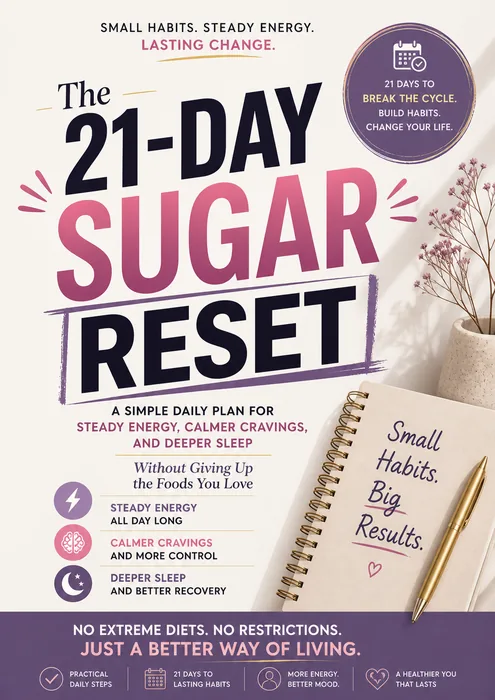 The 21-Day Sugar Reset EBook — free digital bonus with Glycovit